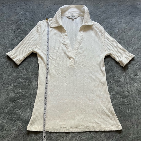 Trina Turk Ribbed Blouse - Picture 2 of 9